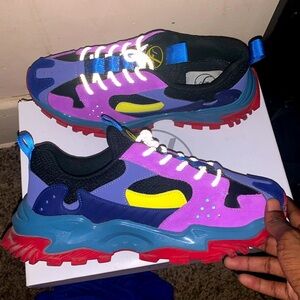 Bust Blue Purple Red casual shoes by javi